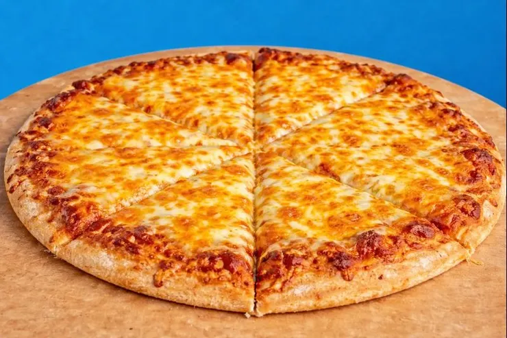 Butter Chicken Pizza - signature dish at Desi Boy'z Pizza Edmonton